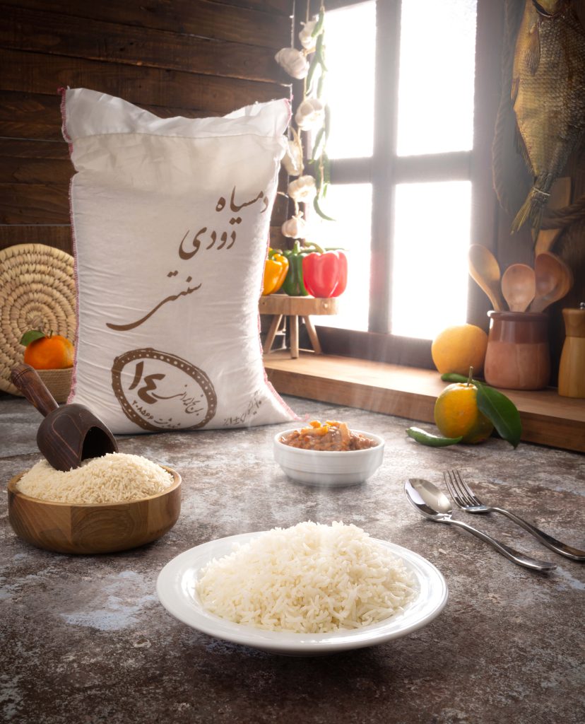 برنج دمسیاه دودی سنتی